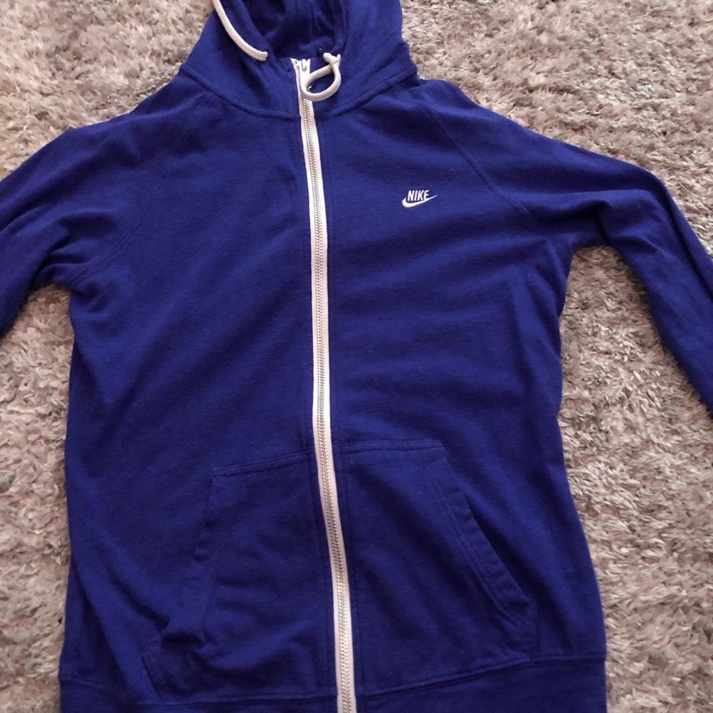 Purple Nike sweatshirt